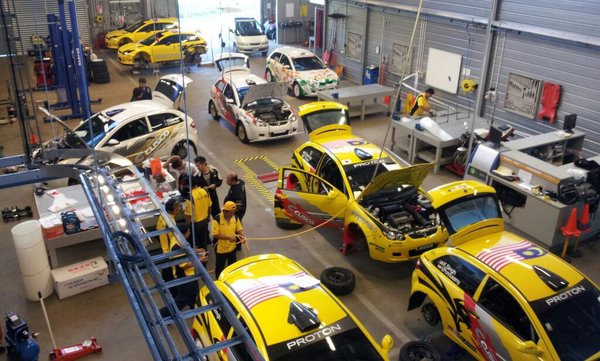 Proton Motorsport work shop.jpg