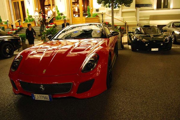 GTO + Lotus in Monaco