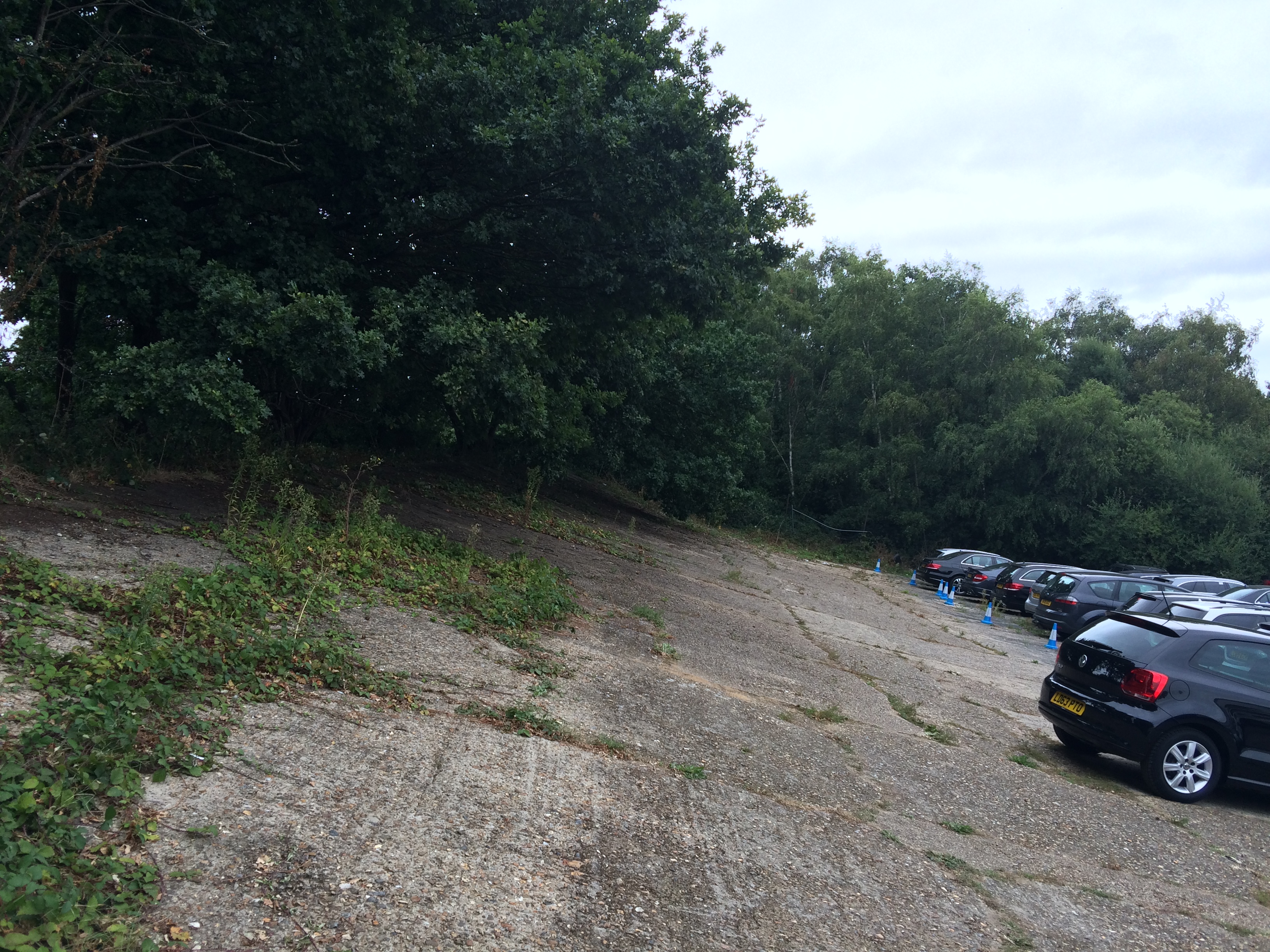 The legendary Brooklands banking !