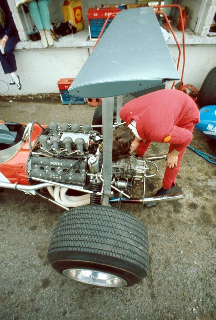 Lotus 49B - 1968 Rouen-les-Essarts