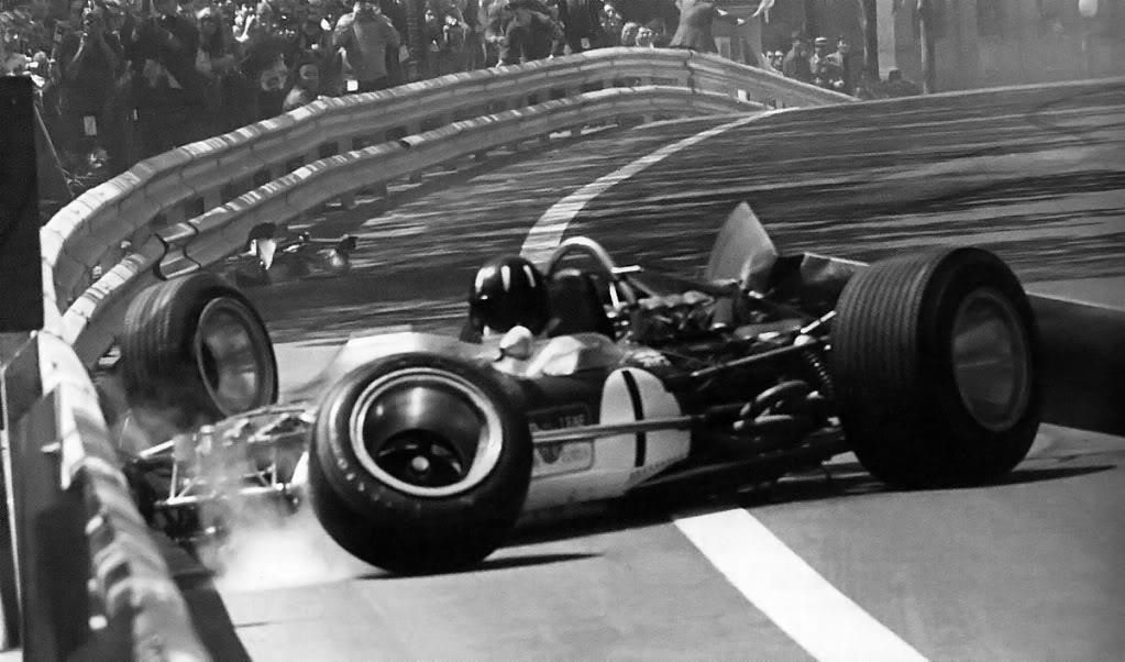 Lotus 49B - 1969 Montjuich Crash Hill