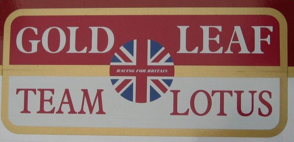 Gold Leaf Team Lotus